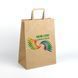 torba papierowa z logiem 32*17*41 cm dla firm, sklep&oacute;w, event&oacute;w