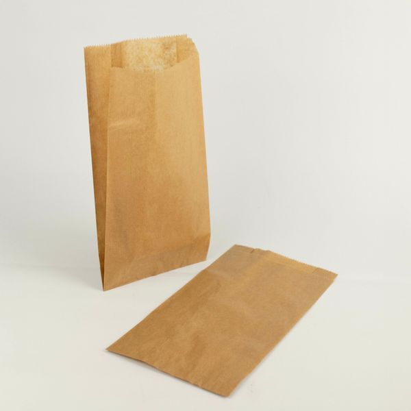 Torebki śniadaniowe Papierowe z Nadrukiem Logo Kolor 500 szt - 29&times;15x6 cm