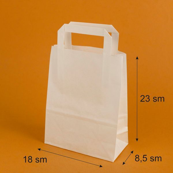 Torba Papierowa na Prezent Chrzest Komunia Okazja 18x9x23 sm