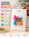 30 szt. toreb non woven z nadrukiem logo firmy | Torby reklamowe